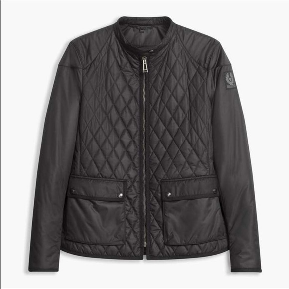 BELSTAFF Quilted Shell Randall 2.0 Jacket Black - Picture 2 of 16